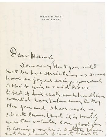 Lot #360 George S. Patton: Young Blood and Guts from West Point: ?Such a life is not conducive to fat but makes me more healthy and less a slave to climatic conditions? - Image 1