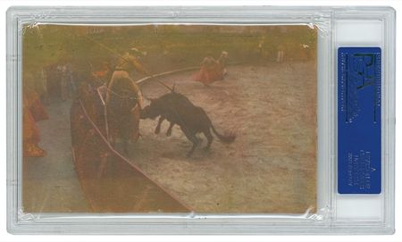 Lot #1334 Babe Ruth: Ruth touches base during the trip to Mexico where he would slam his “unofficial” 715th home run - Image 2