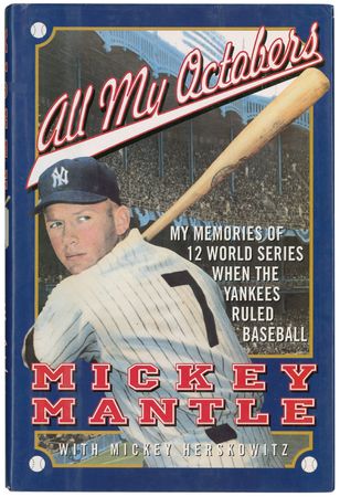 Lot #1284 Mickey Mantle Book - Image 2