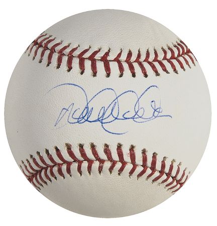 Lot #1256 Derek Jeter Baseball - Image 1