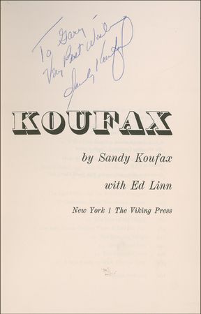 Lot #1268 Sandy Koufax Group Lot - Image 2