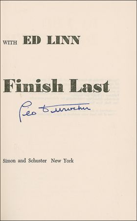 Lot #1223 Leo Durocher Book - Image 1