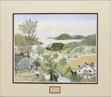 Lot #521 Grandma Moses Signature - Image 1