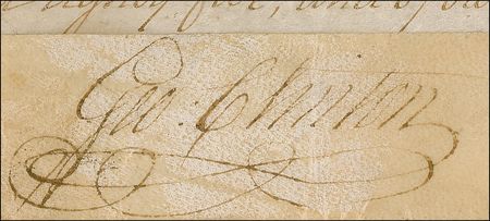 Lot #161 George Clinton Signed Document - Image 2