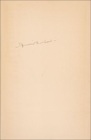 Lot #421 Amelia Earhart: Earhart signs her story - Image 1