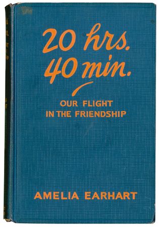 Lot #421 Amelia Earhart: Earhart signs her story - Image 3
