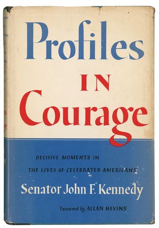 Lot #59 John F. Kennedy: Democrat Kennedy inscribes his Pulitzer Prize-winner for a Massachusetts Republican - Image 2