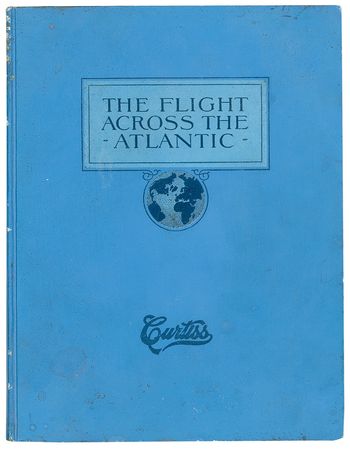 Lot #423 Flight Across the Atlantic: Twenty-seven early 20th century naval aviators commemorate The Flight Across the Atlantic - Image 2