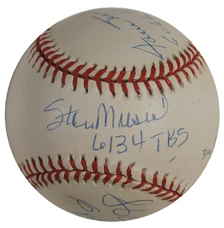 Lot #1179 Baseball Hall of Famers: Over 19,000 total bases! - Image 2
