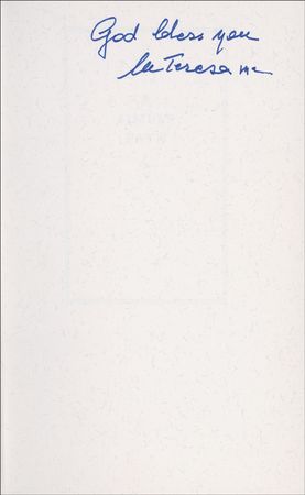 Lot #239 Mother Teresa Book - Image 1