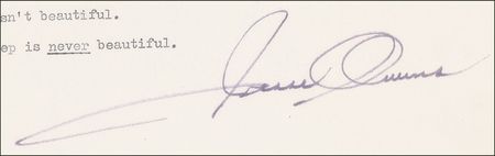 Lot #1312 Jesse Owens: “Black isn't beautiful. White isn't beautiful. Skin-deep is never beautiful” - Image 2