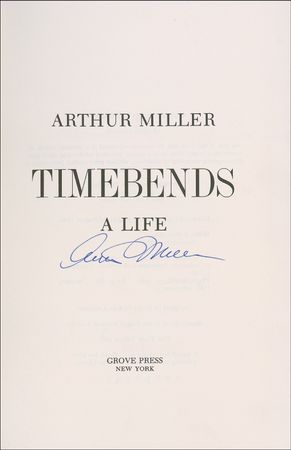 Lot #516 Arthur Miller Book - Image 1