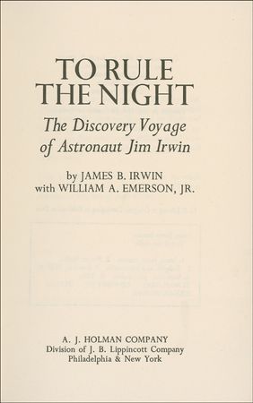 Lot #428 Jim Irwin Book - Image 2