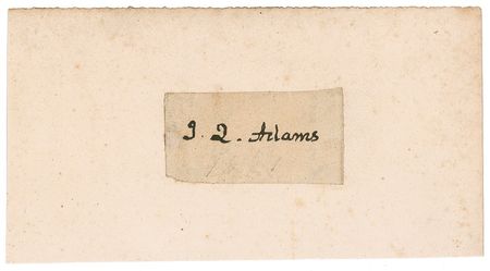 Lot #2 John Quincy Adams: Four books from Adams’