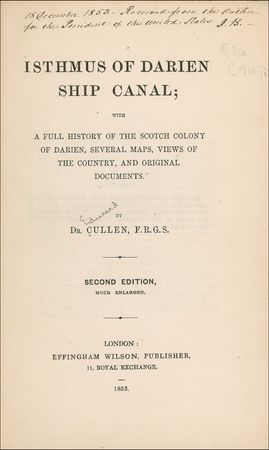 Lot #3 James Buchanan: Rare book from Buchanan’s