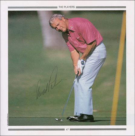 Lot #1236 Golf Legends: Payne Stewart and others sign a Legends book - Image 3