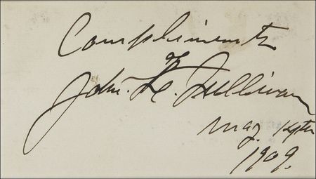 Lot #1348 John L. Sullivan: Signature of ‘The Boston Strong Boy’ - Image 2