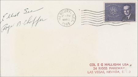 Lot #437 Nevada Test Site: At the dawn of the space program seventeen participants, including Armstrong, Aldrin, Bean, and Von Braun, sign from highly secretive Mercury, Nevada - Image 3