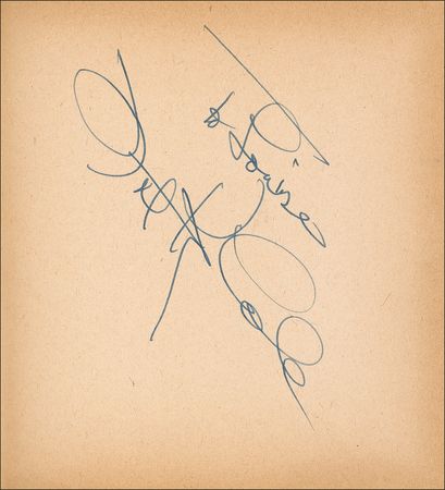 Lot #764 Elvis Presley and Friends: Vintage album signed by Presley, Cole, Mineo, and the Stooges - Image 3