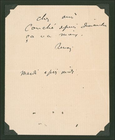 Lot #533 Pierre-Auguste and Jean Renoir: Renoir and his talented son - Image 3
