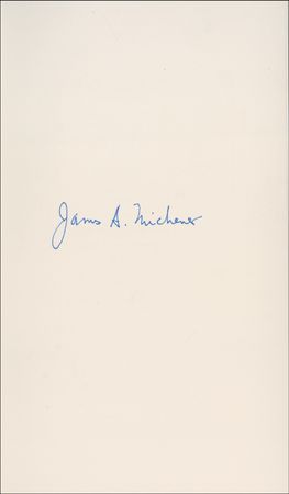 Lot #513 James Michener Book - Image 1