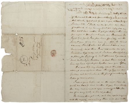 Lot #175 Declaration of Independence: George Walton Handwritten Letter Signed - Image 1