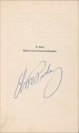 Lot #765 Elvis Presley: Presley signs a paperback for an Hawaiian fan - Image 1