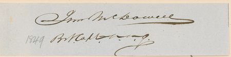 Lot #155 Civil War Era Album: An instant Civil War collection: Calhoun, Fremont, Hancock, Pope, and many more - Image 18