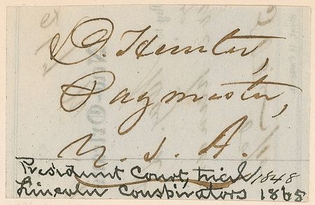 Lot #155 Civil War Era Album: An instant Civil War collection: Calhoun, Fremont, Hancock, Pope, and many more - Image 9