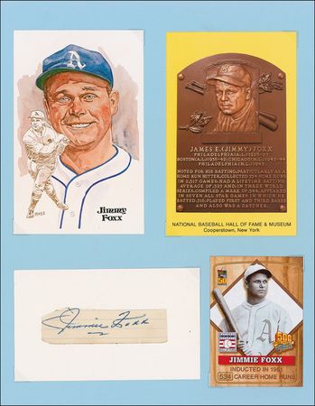 Lot #1231 Jimmie Foxx Signature - Image 1
