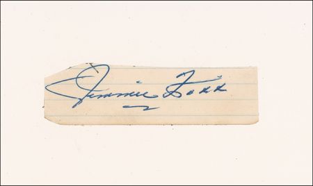 Lot #1231 Jimmie Foxx Signature - Image 2