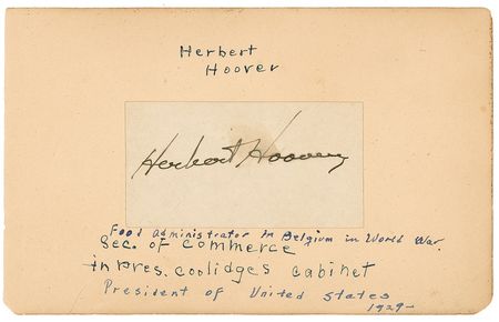 Lot #18 Calvin Coolidge and Cabinet Autograph Album - Image 2
