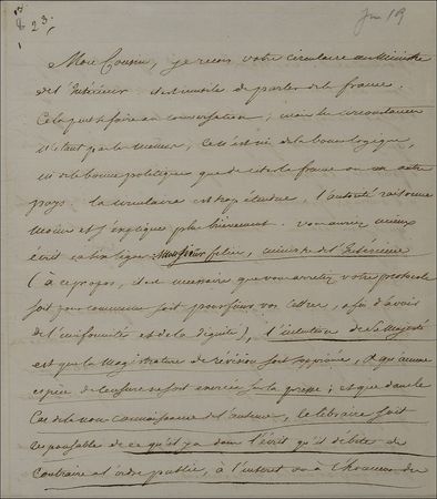 Lot #357 Napoleon: Masterly manipulation: Napoleon declares that ?censorship be eliminated? all the while requiring new books be reviewed for appropriate content! - Image 2