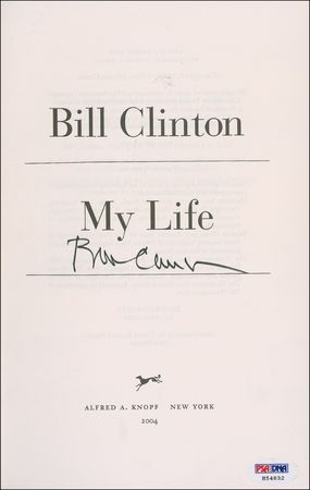 Lot #17 Bill Clinton Book