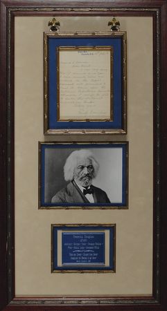 Lot #178 Frederick Douglass: Douglass heads to the Republican National Convention, where he would become the first African-American to receive a vote for US president - Image 1
