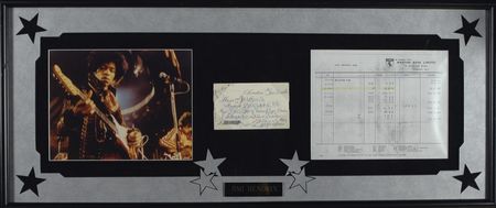 Lot #705 Jimi Hendrix: Hendrix visits a famous London record shop on the eve of recording one of the greatest songs of all time - Image 1
