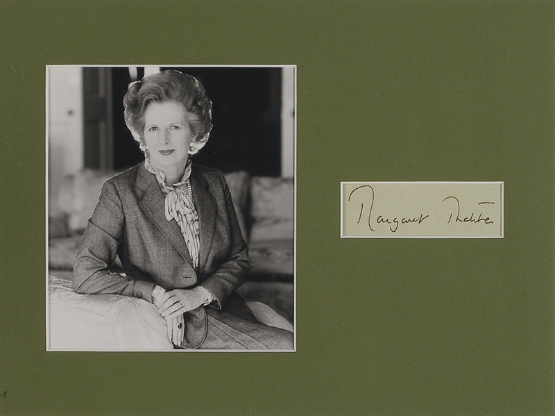 Lot 294 Margaret Thatcher