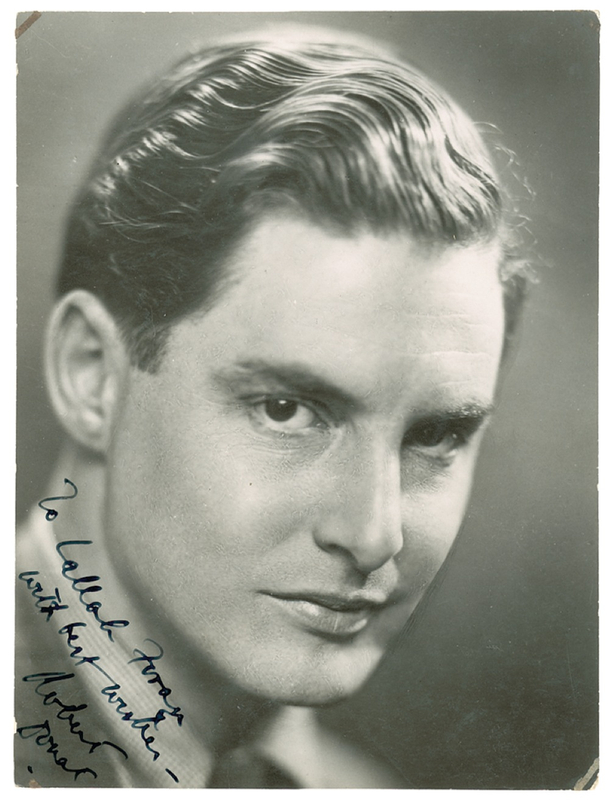 Lot 925 Robert Donat Signed Photograph