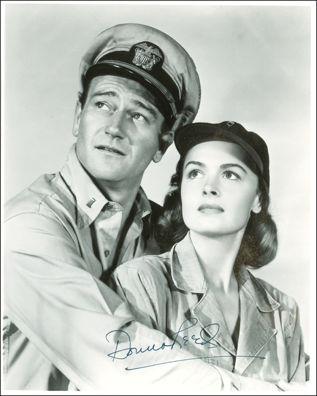 Lot 1021 Donna Reed Signed Photograph