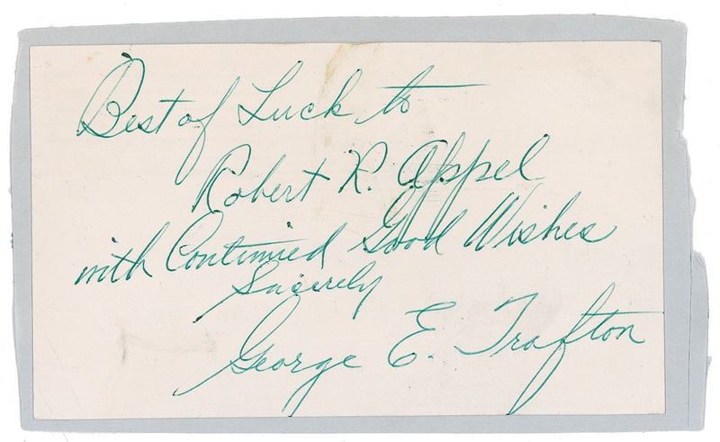 Lot 1364 George Trafton