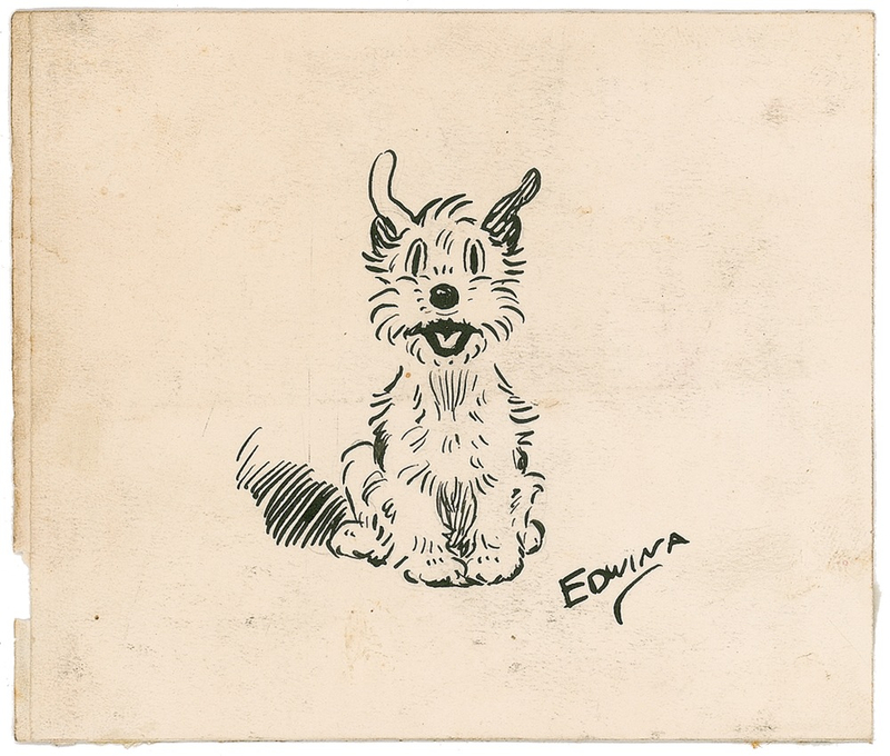 Lot 640 Edwina Dumm Sketch