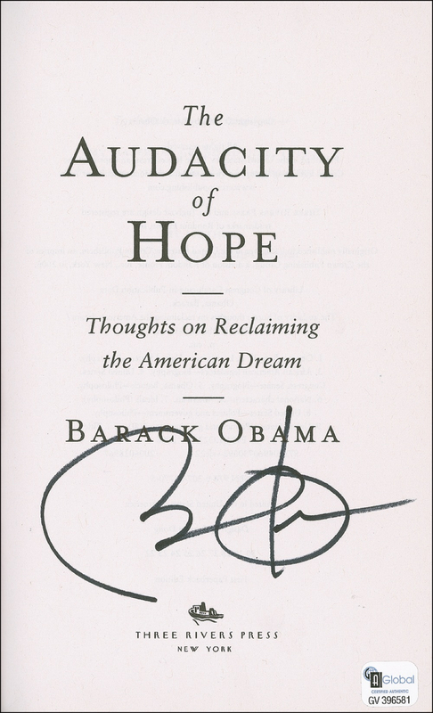 Lot 84 Barack Obama Book