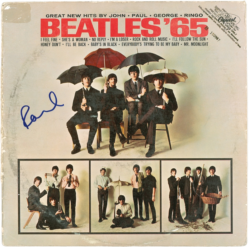 Lot 730 Beatles: Paul McCartney Album