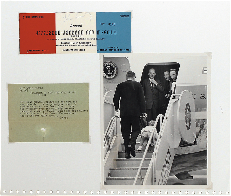Lot 66 John F. Kennedy: Kennedy signs from the 1960 campaign trail