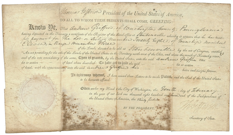Lot 54 Thomas Jefferson and James Madison Signed Document