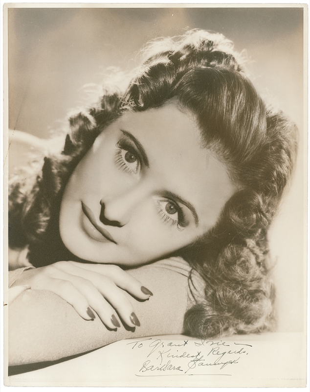 Lot 1036 Barbara Stanwyck: Sultry, super-sized Stanwyck