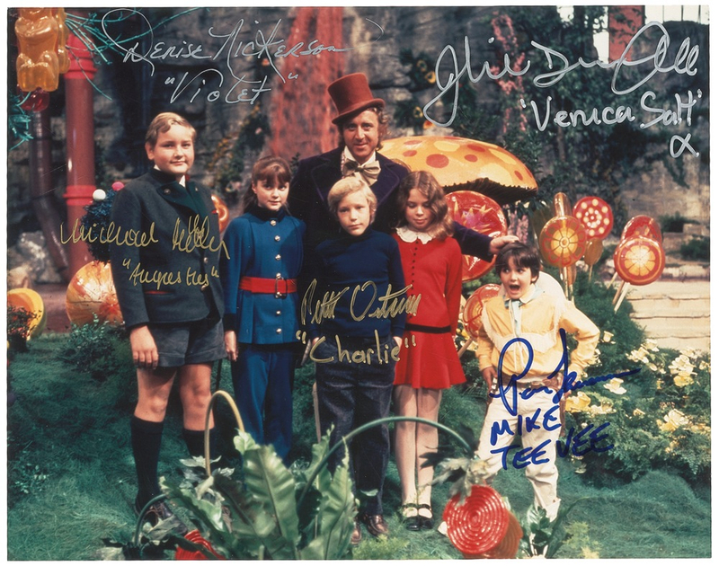 Lot 1145 Willy Wonka and the Chocolate Factory Signed Photograph
