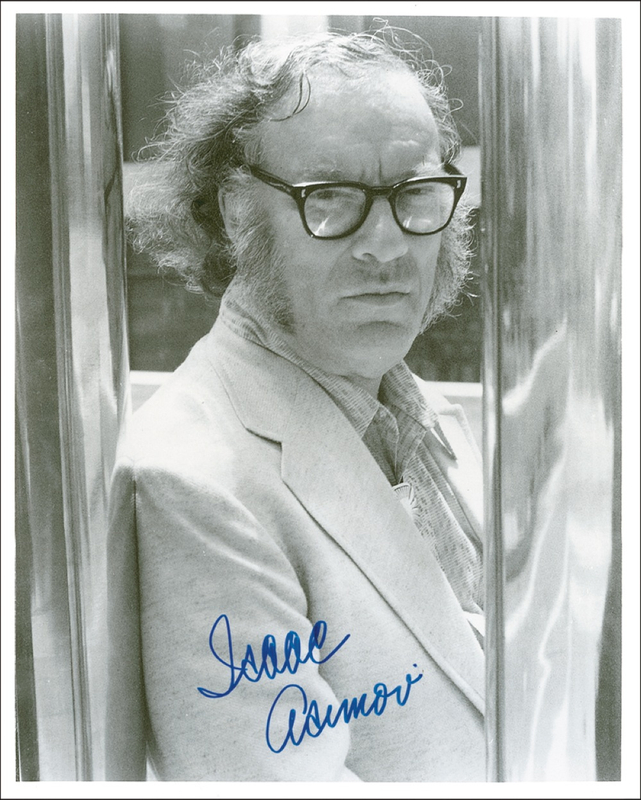 Lot 505 Isaac Asimov Signed Photograph