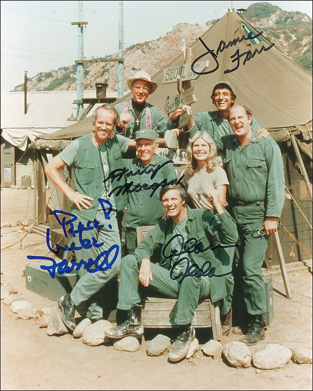 Lot 1122 MASH Signed Photograph
