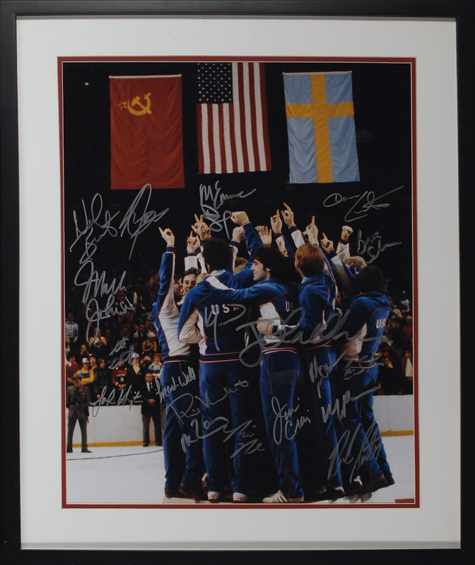 Lot 1307 Miracle on Ice Signed Photograph
